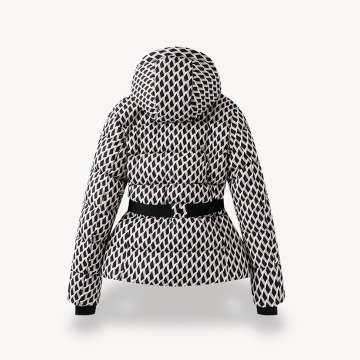 Women’s Down Puffer Jacket Belted | Loravelle