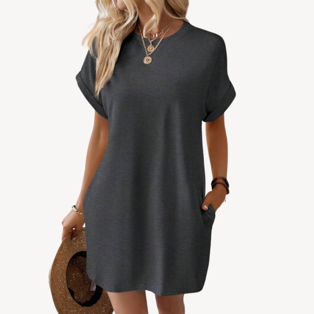 Casual T-Shirt Dress Women | Loravelle