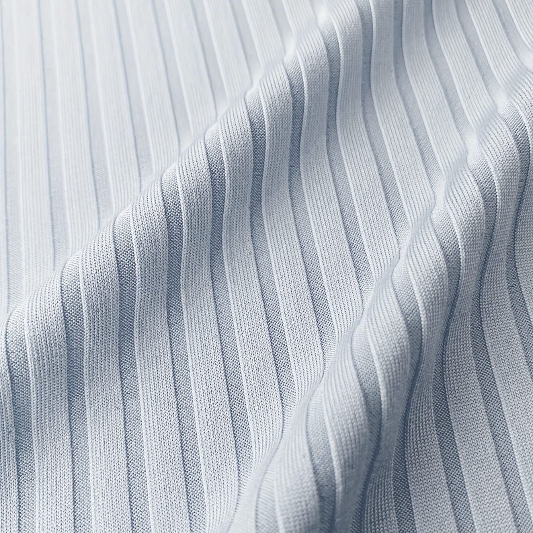 Men's Ribbed Polo Shirt | Loravelle