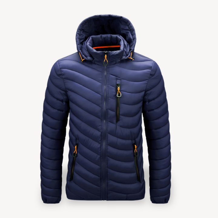 Men's Winter Hooded Padded Jacket | Loravelle
