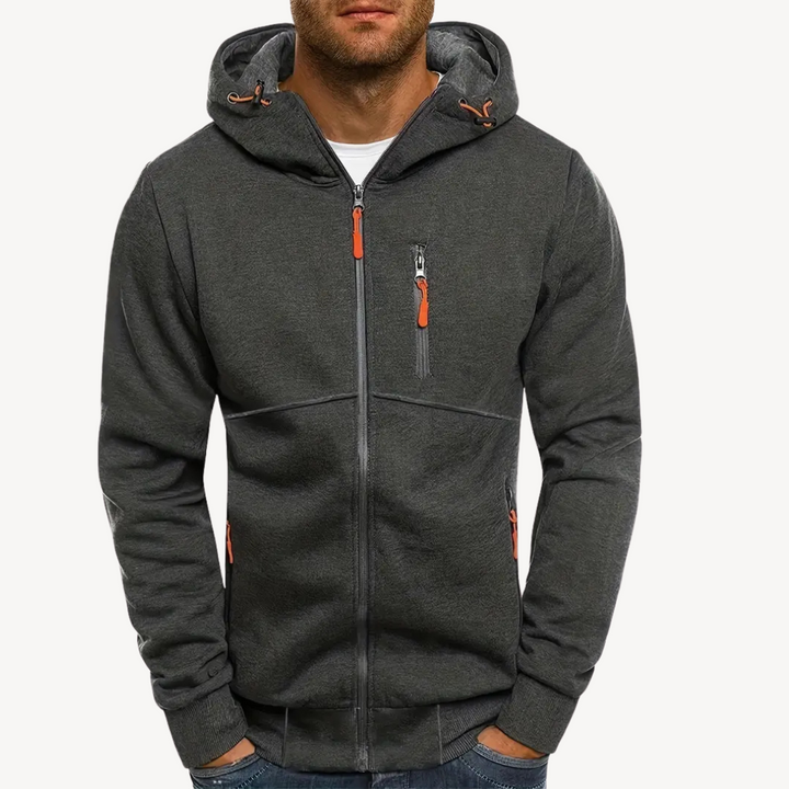 Casual Hoodie Cotton Polyester Men | Loravelle
