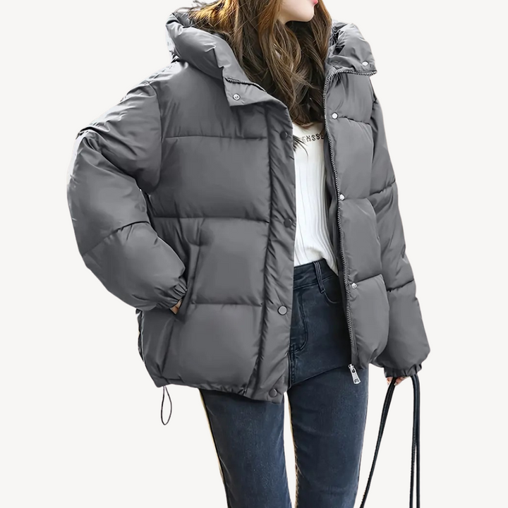 Women's Hooded Puffer Jacket | Loravelle
