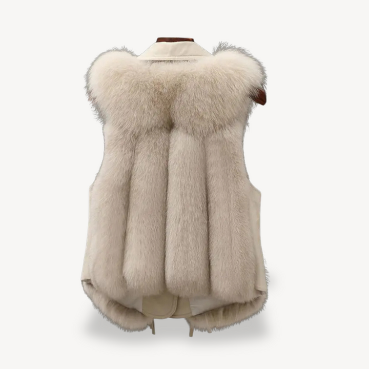 Faux Fur Lined Vest for Women | Loravelle