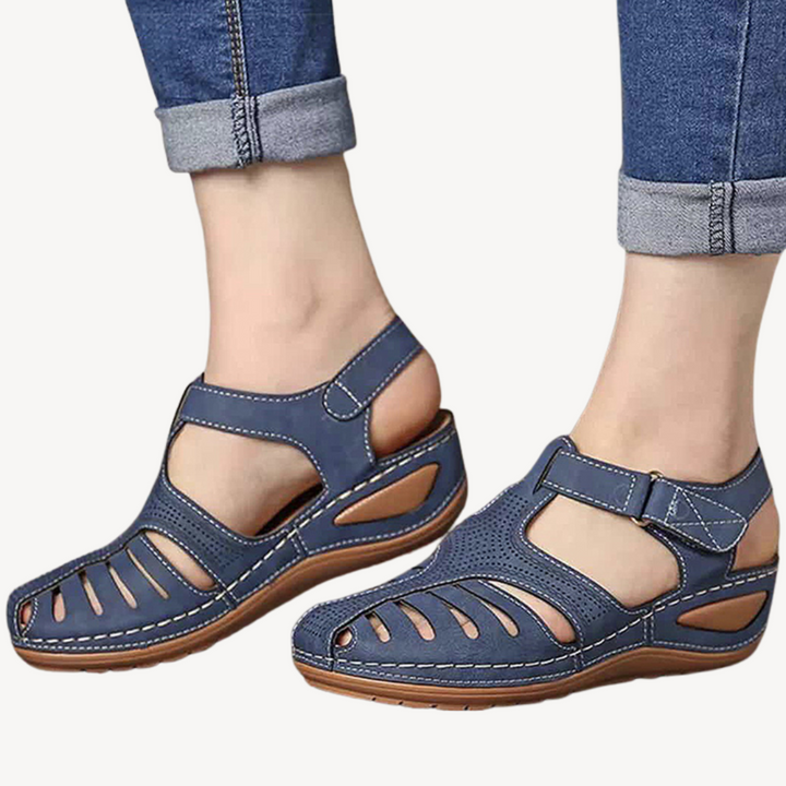 Women’s Leather Orthopedic Sandals | Loravelle