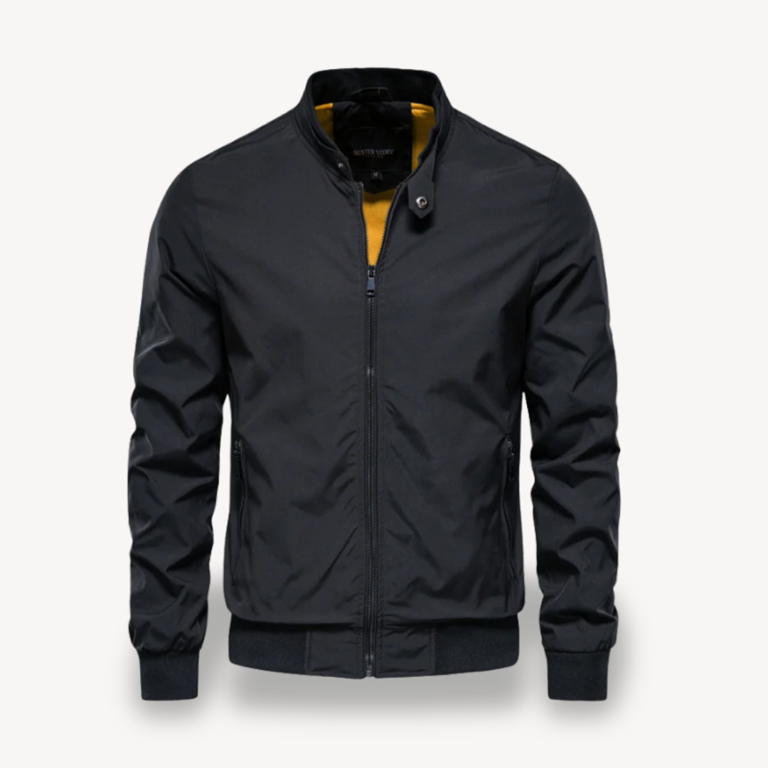Men's Bomber Jacket Zip-Up Lightweight | Loravelle