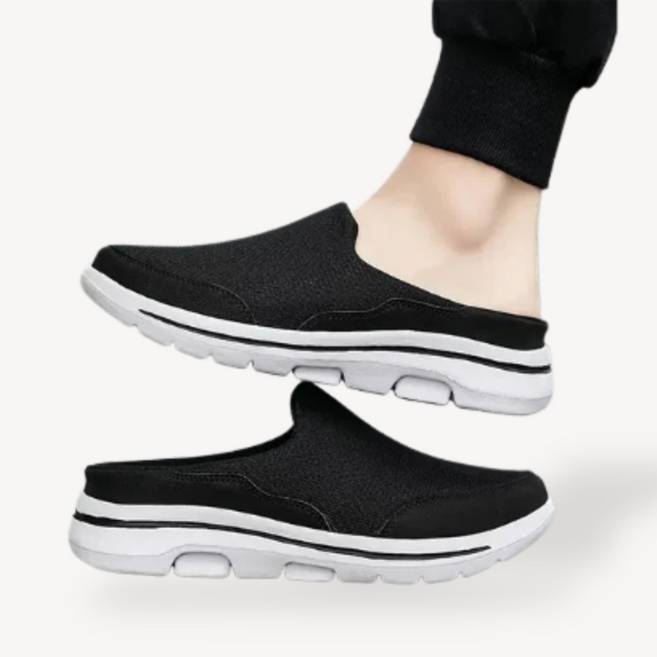 Orthopedic Mesh Slip-On Mules Men | Loravelle