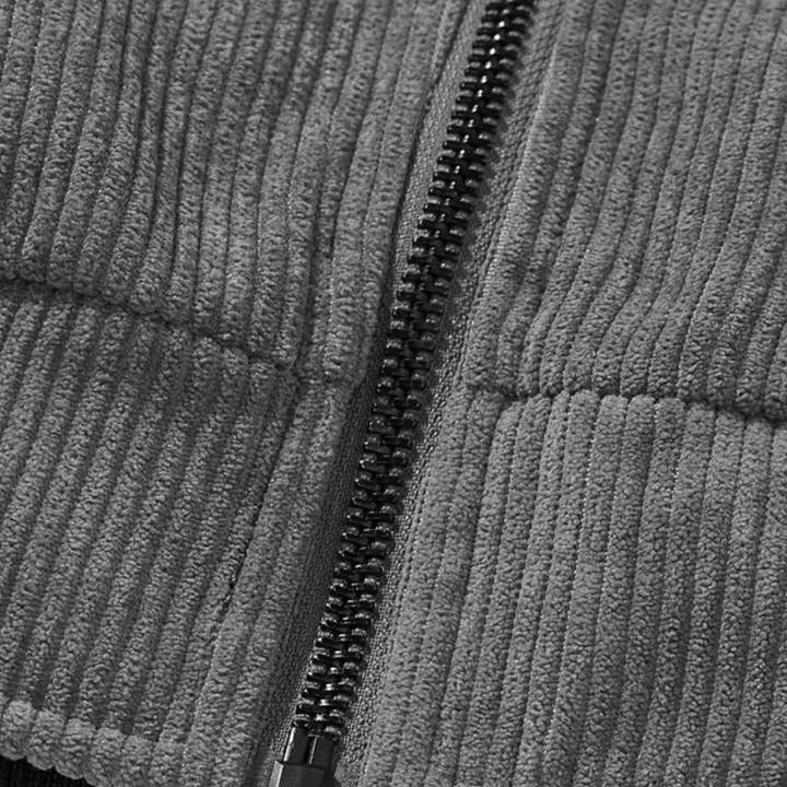 Men's Corduroy Sherpa Lined Bomber Jacket | Loravelle