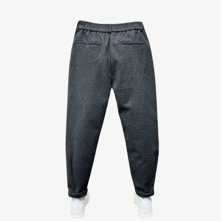 Men's Pleated Jogger Pants | Loravelle