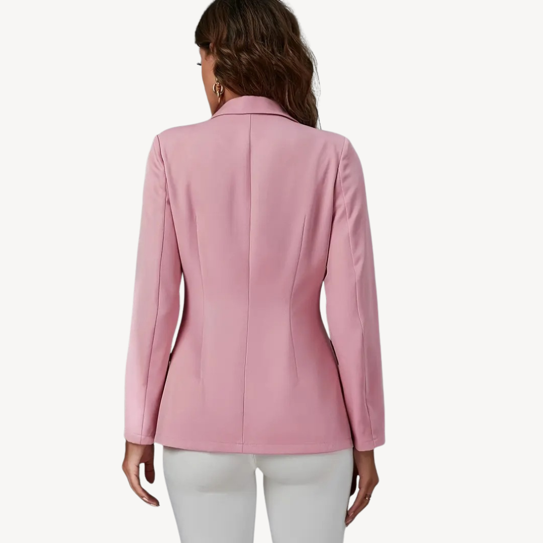 Women's Notched Collar Blazer | Loravelle