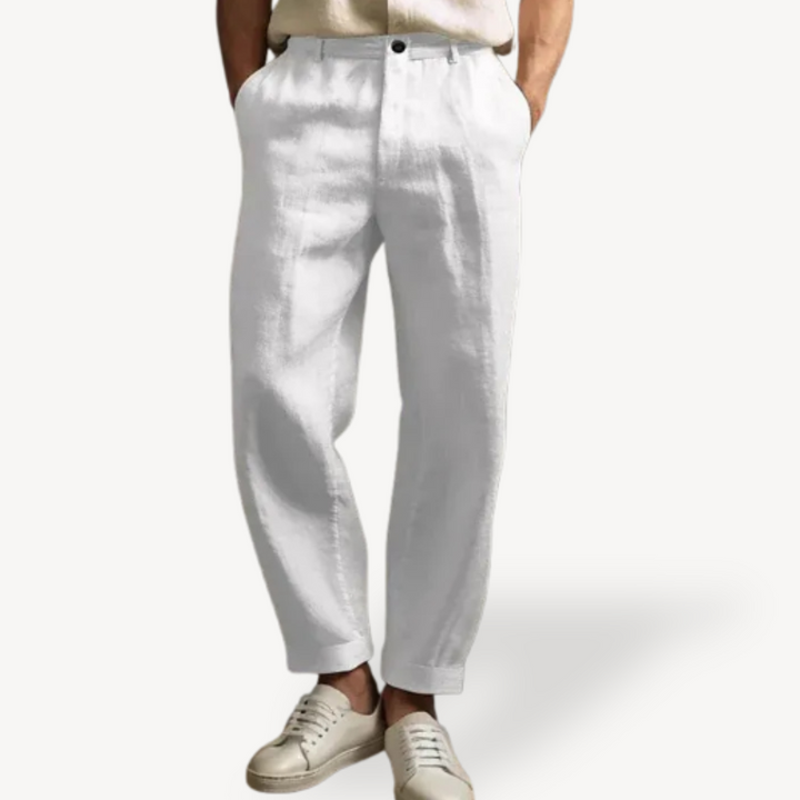 Men’s Casual Linen Pants | Loravelle