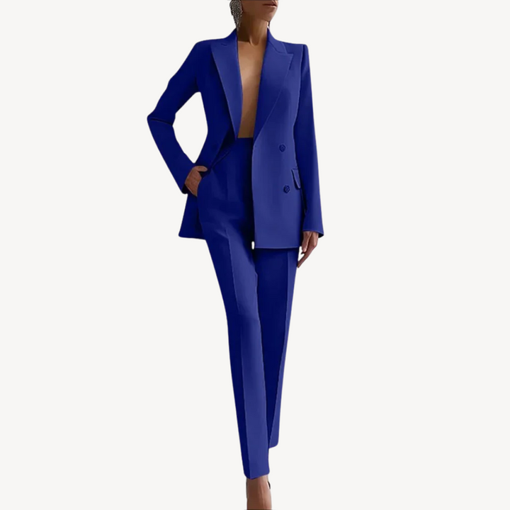 Women's Business Fabric Suit Set | Loravelle