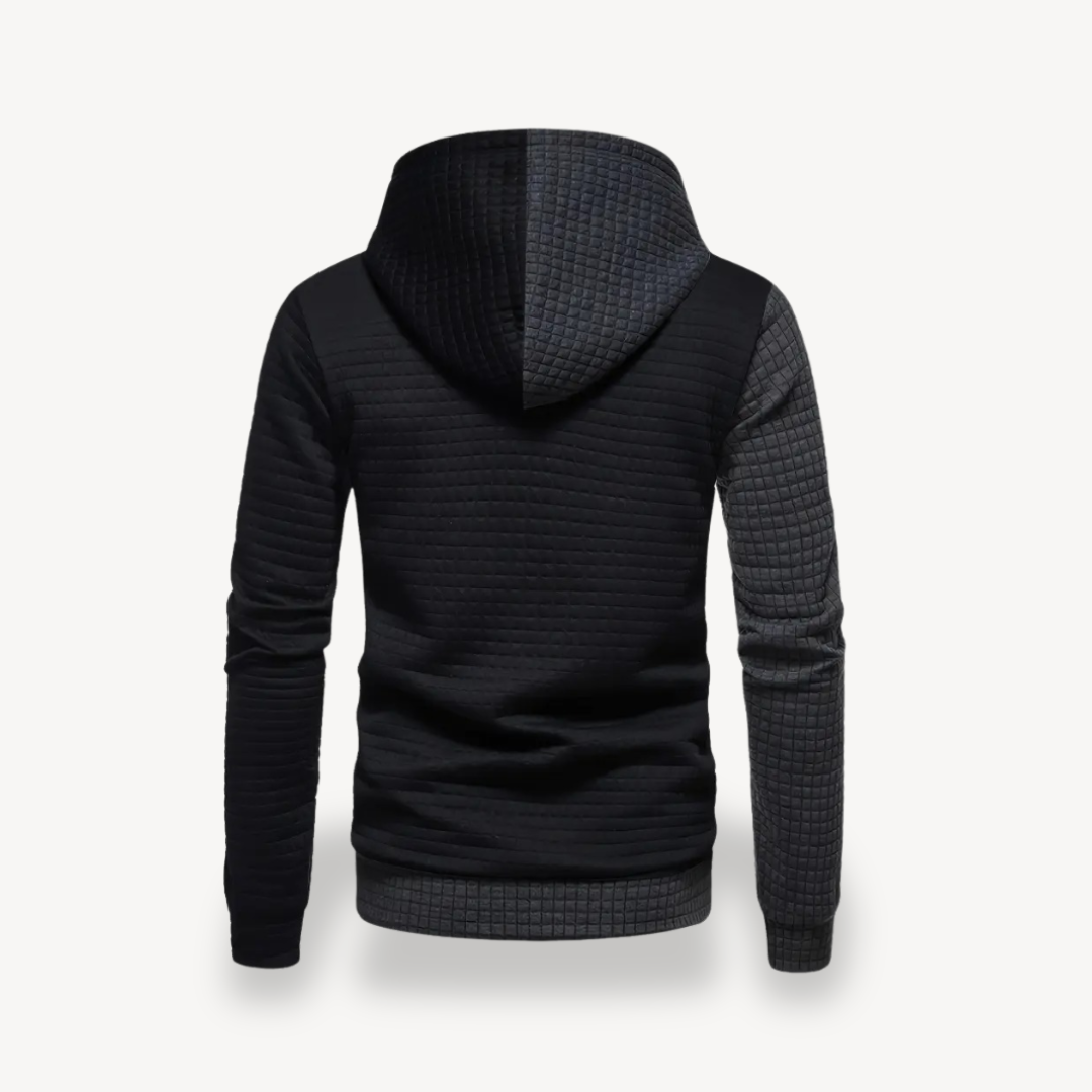 Men’s Quilted Hoodie | Loravelle