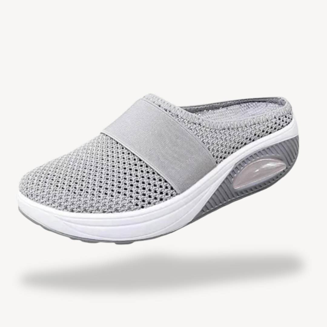 Women's Orthopedic Air Cushion Mesh Slip-on Mule | Loravelle