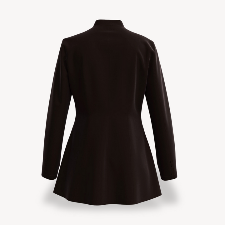 Loravelle | Women's Wool Blazer with Bow