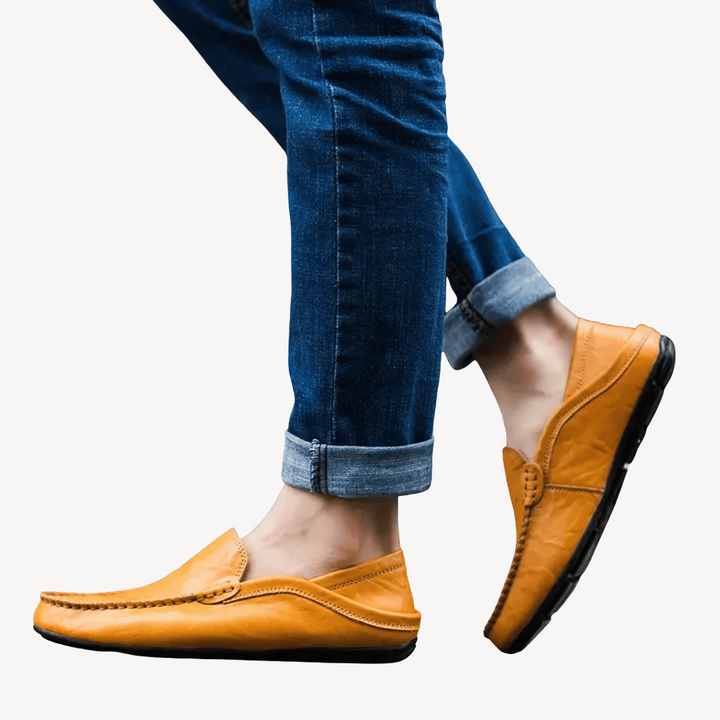 Men's Orthopedic Leather Loafers | Loravelle