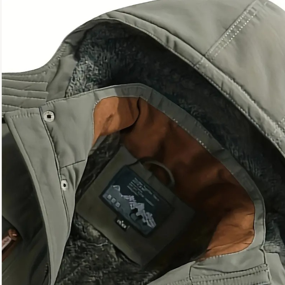 Men's Hooded Waterproof Parka Jacket | Loravelle
