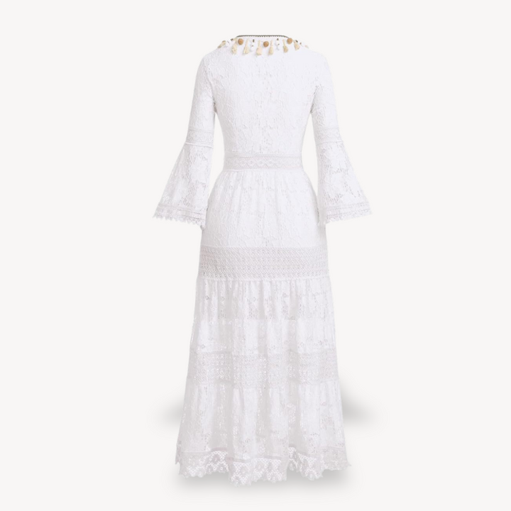 Loravelle | Women's Lace Maxi Dress – Boho Chic