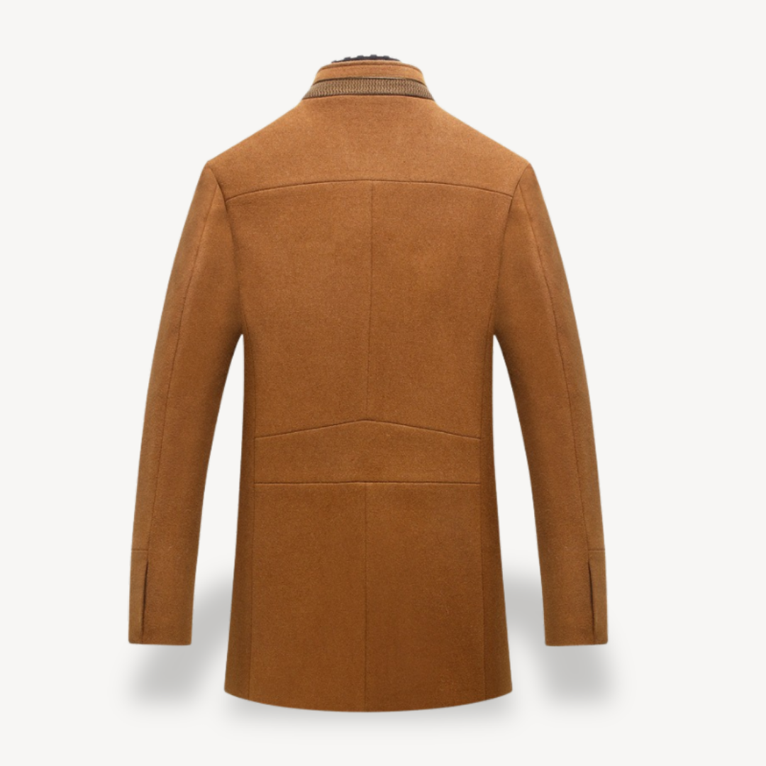 Wool Blend Casual Coat Men | Loravelle