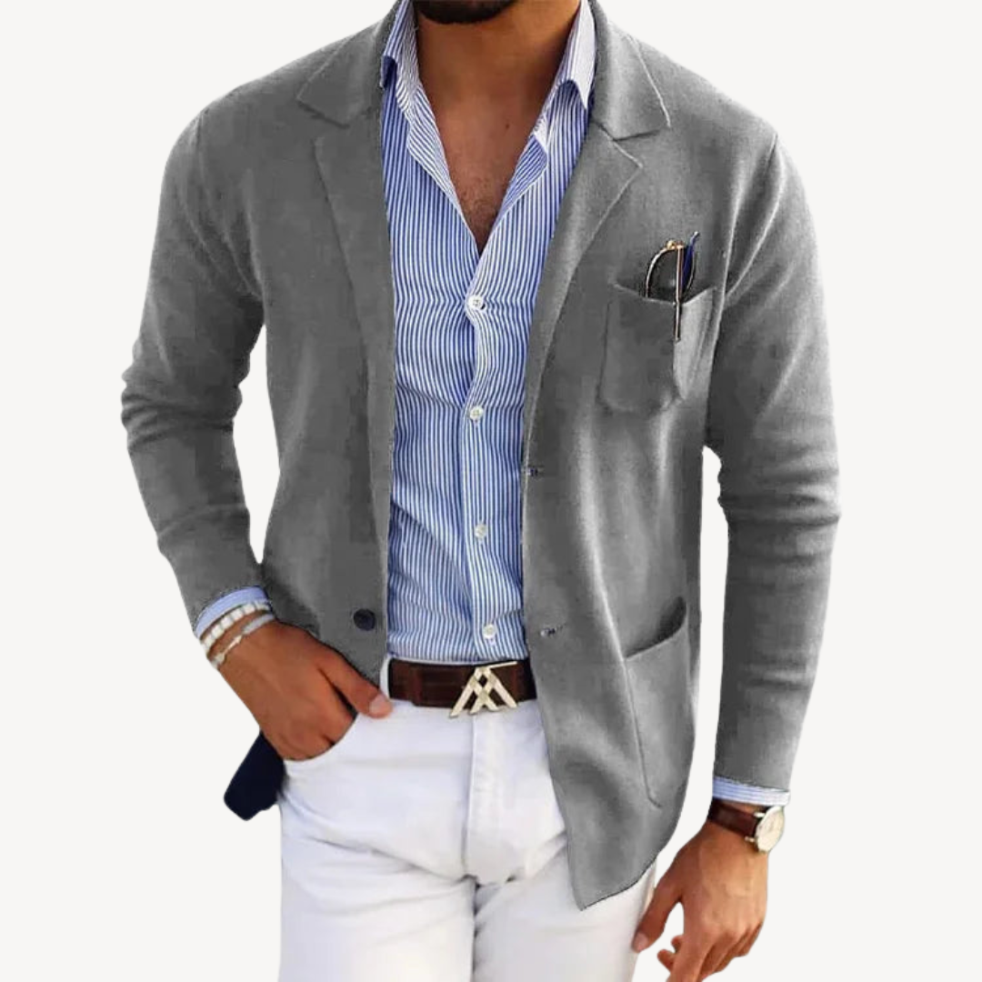 Men’s Slim Fit Smart Casual Blazer Jacket | Loravelle