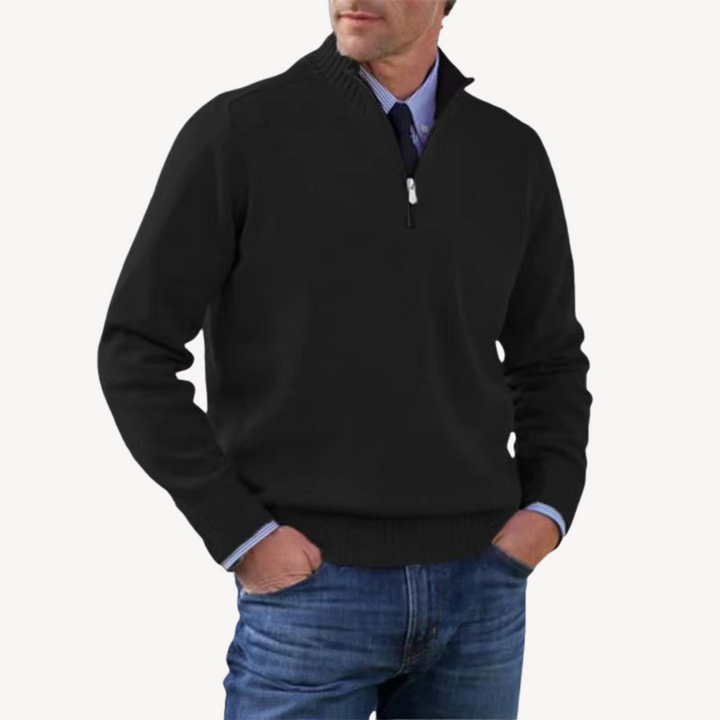 Men's Half-Zip Sweater | Loravelle