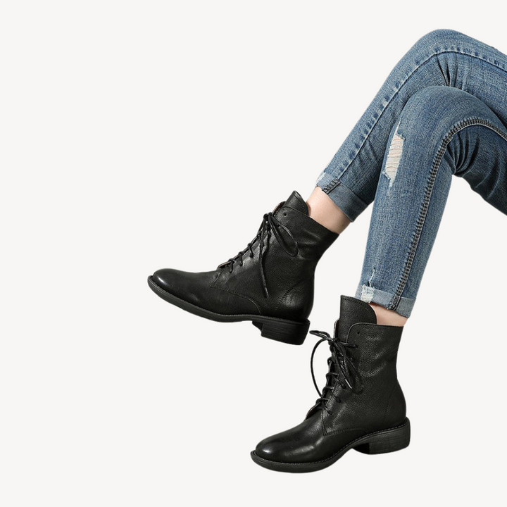 Orthopedic Leather Boots for Women | Loravelle