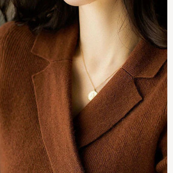 Women's Knit Wrap V-Neck Sweater | Loravelle