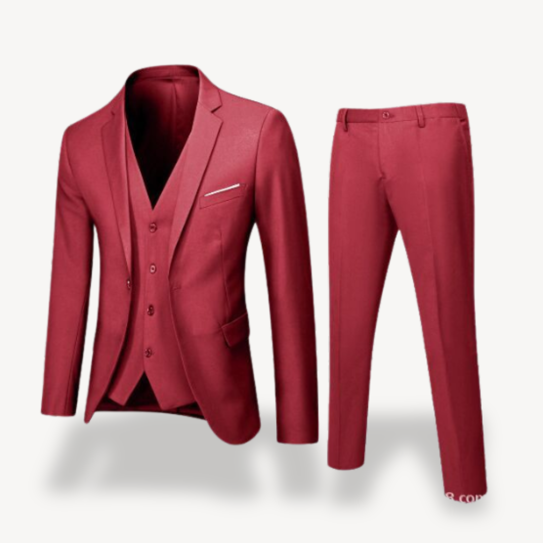 Men's Suit with Vest & Trousers | Loravelle