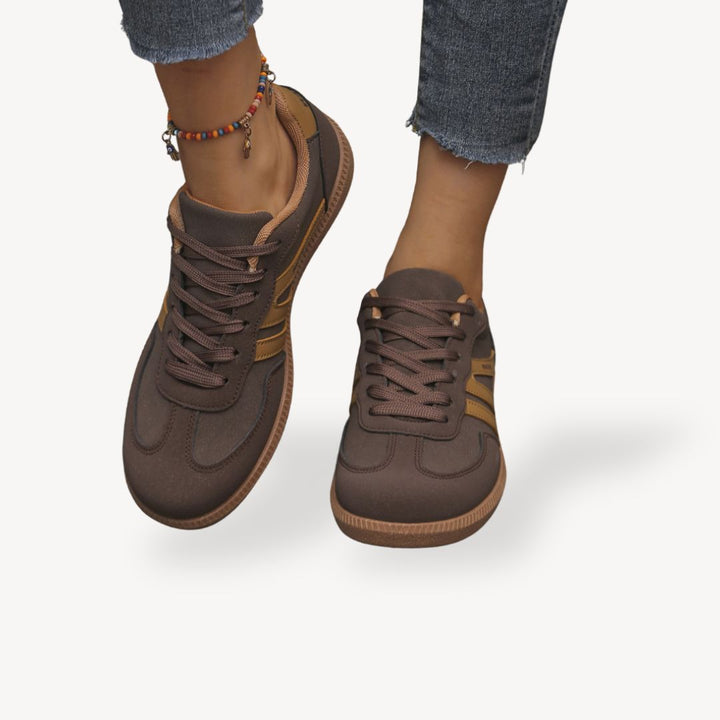 Suede Orthopedic Sneakers Women Casual | Loravelle