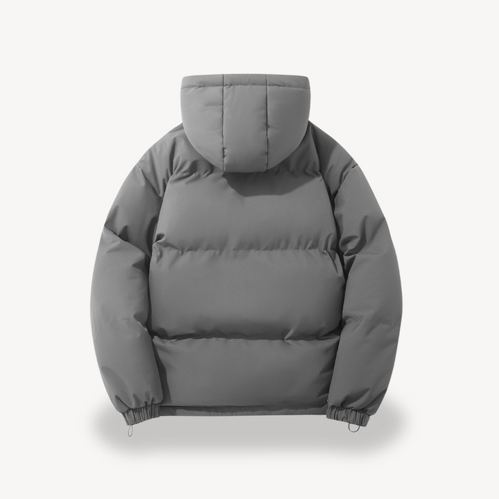 Men's Insulated Puffer Jacket with Hood | Loravelle