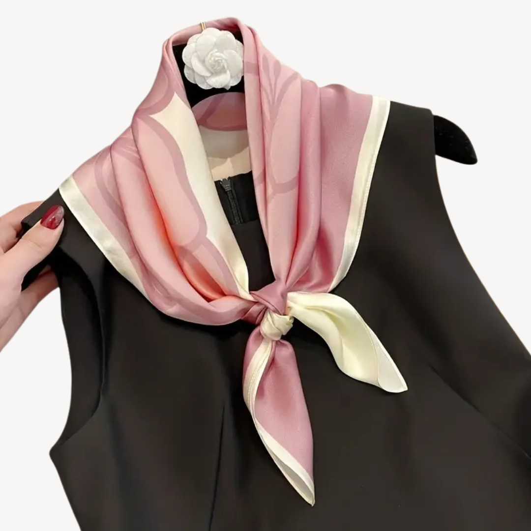 Silk Printed Scarf for Women | Loravelle