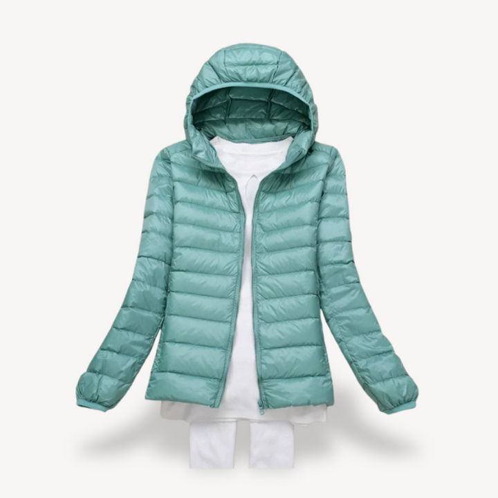 Ultralight Hooded Puffer Jacket Women | Loravelle