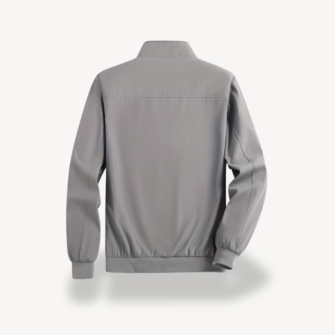 Men’s Polyester Casual Outerwear Zip Jacket | Loravelle