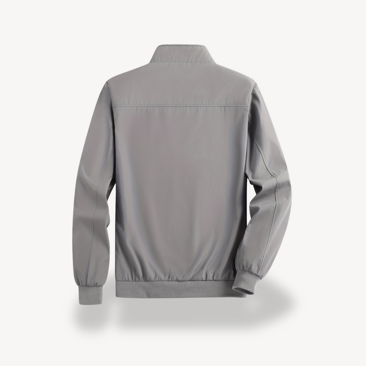 Men’s Polyester Casual Outerwear Zip Jacket | Loravelle