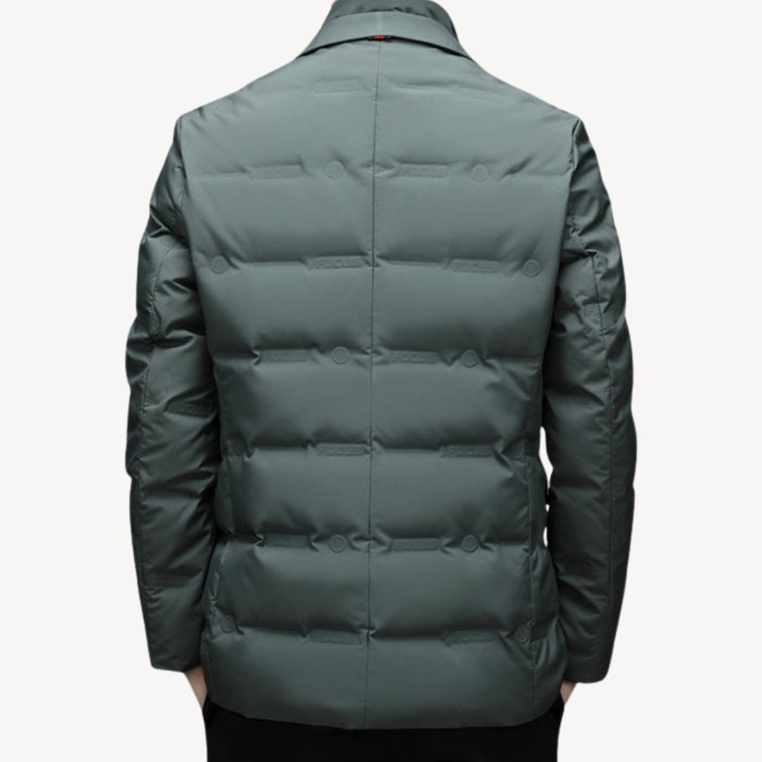 Winter Coat Puffer Blazer Jacket for Men | Loravelle