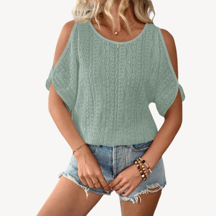 Lightweight Cold Shoulder Top Women | Loravelle