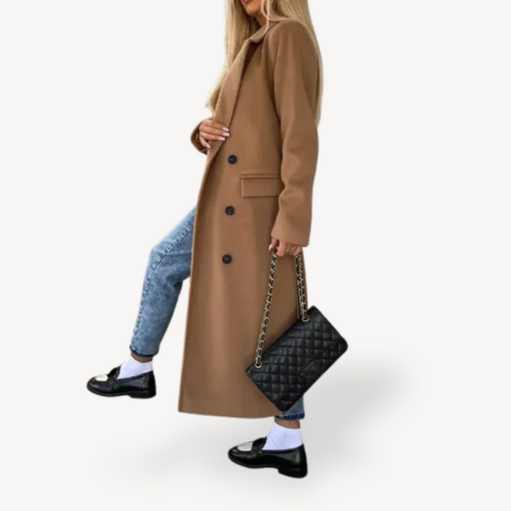 Women's Long Trench Coat | Loravelle