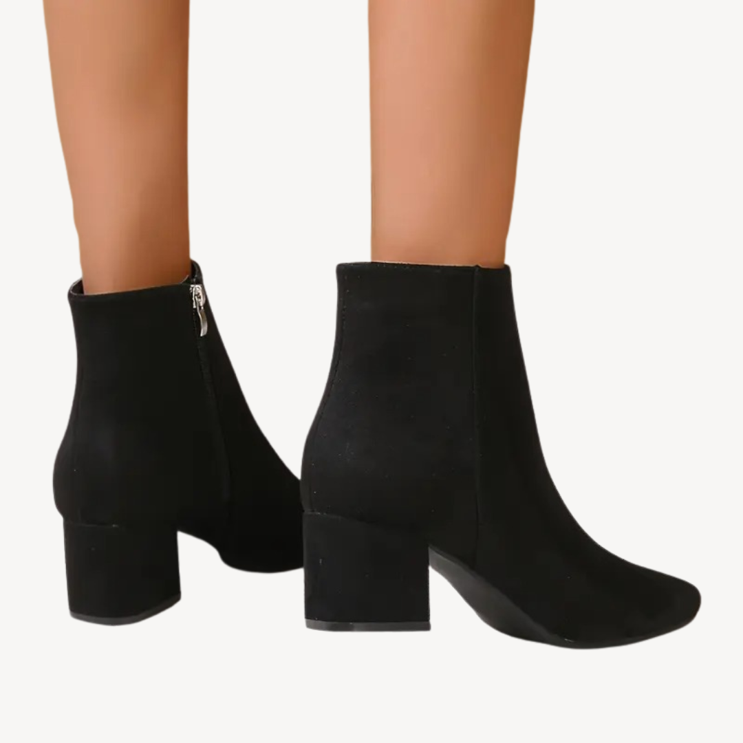 Orthopedic Pointed-Toe Ankle Boots for Women | Loravelle