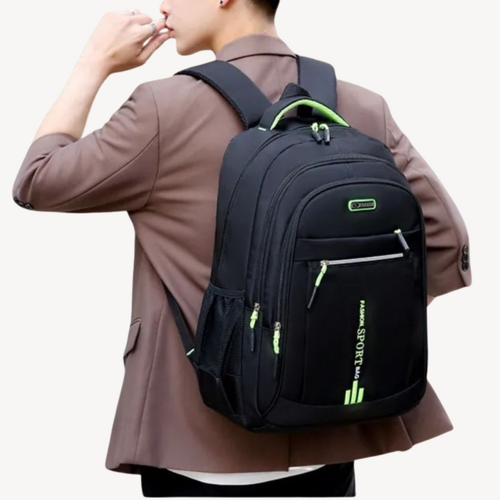 Men's Waterproof Laptop Backpack Oxford School Bag | Loravelle