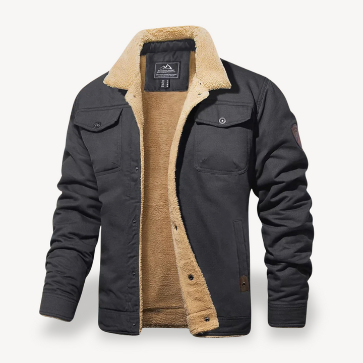 Men’s Fleece Lined Jacket | Loravelle