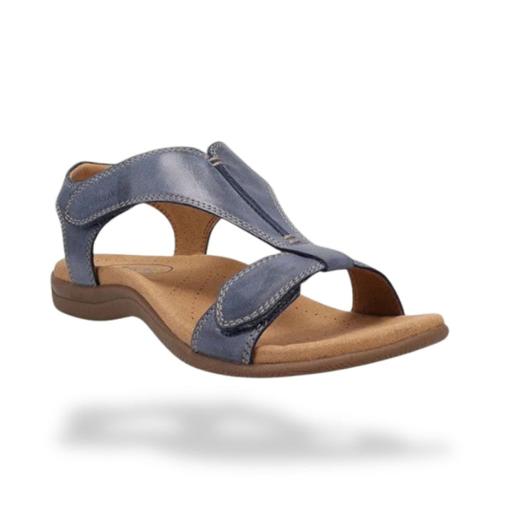 Orthopedic Leather Sandals Women | Loravelle