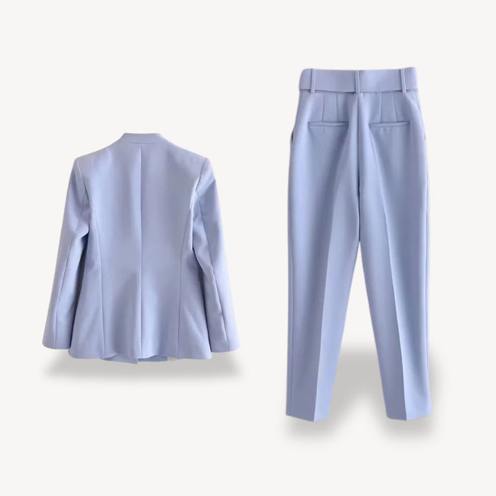 Suit Blazer Pants Set Women | Loravelle