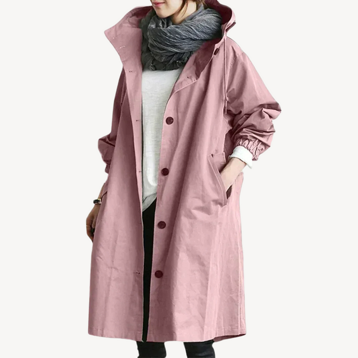 Women's Cotton Trench Coat | Loravelle