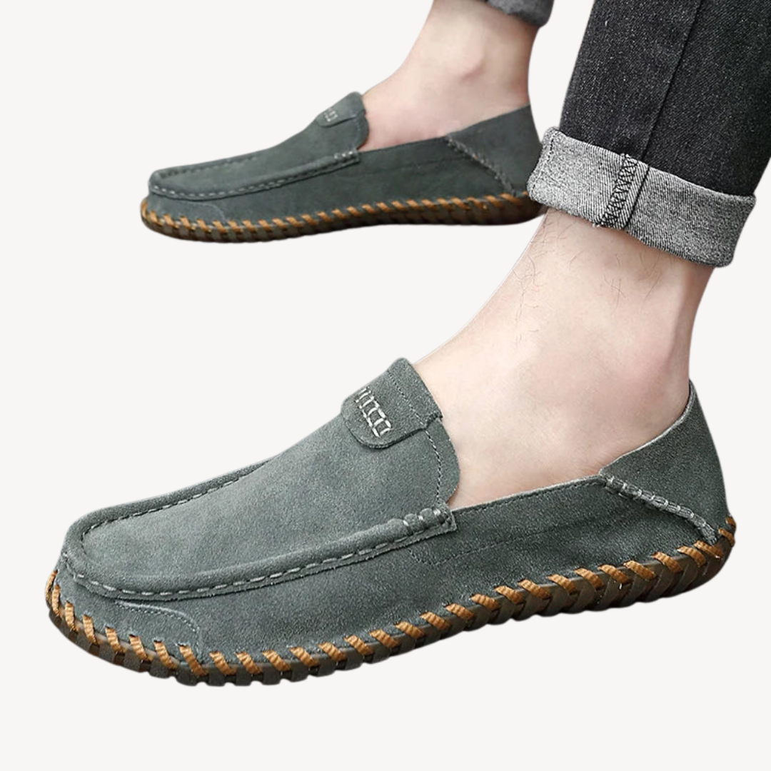 Suede Loafers for Men | Loravelle