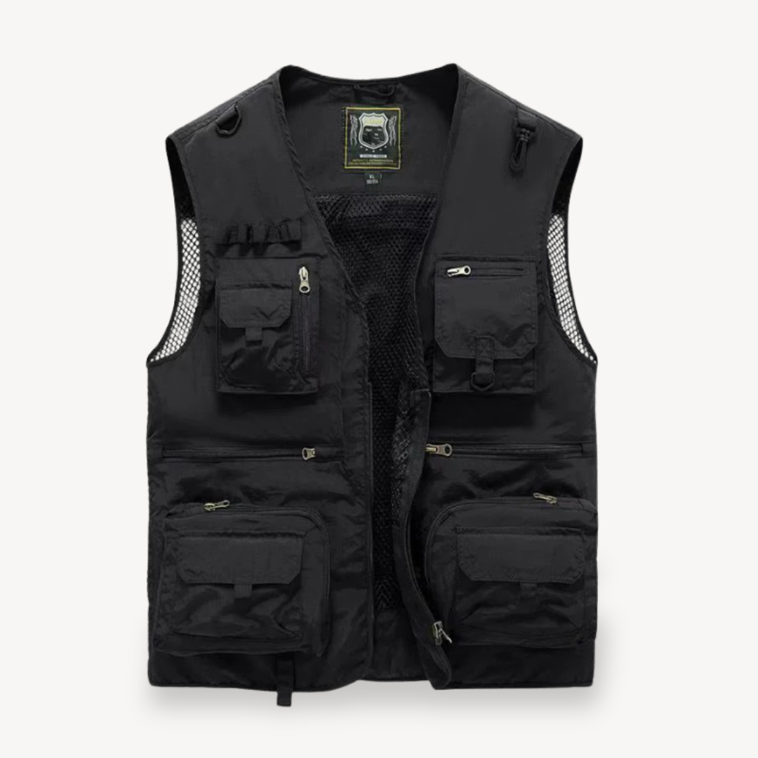 Men's Outdoor Fishing Vest with Pockets | Loravelle