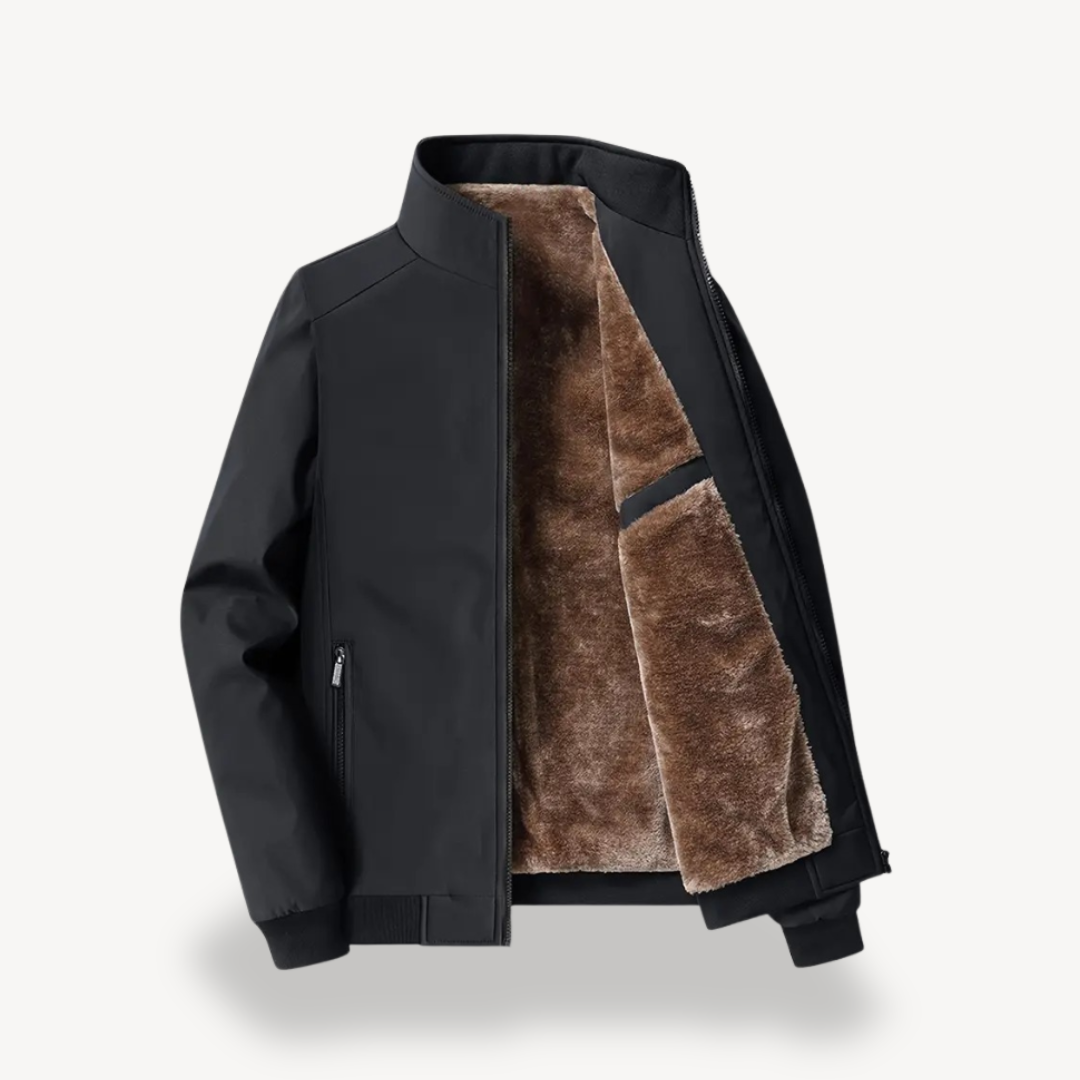 Men's Sherpa-Lined Winter Jacket | Loravelle