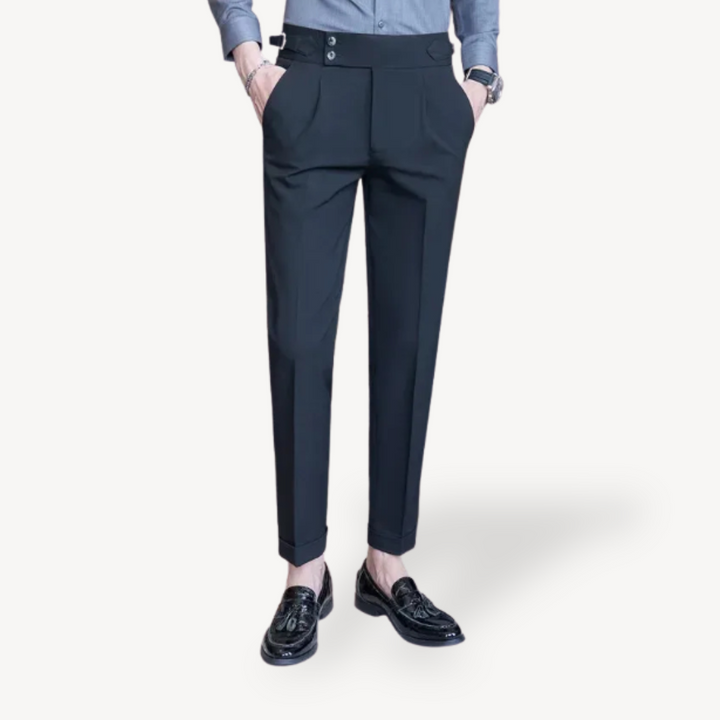 Men's Pleated Dress Trouser Pants
