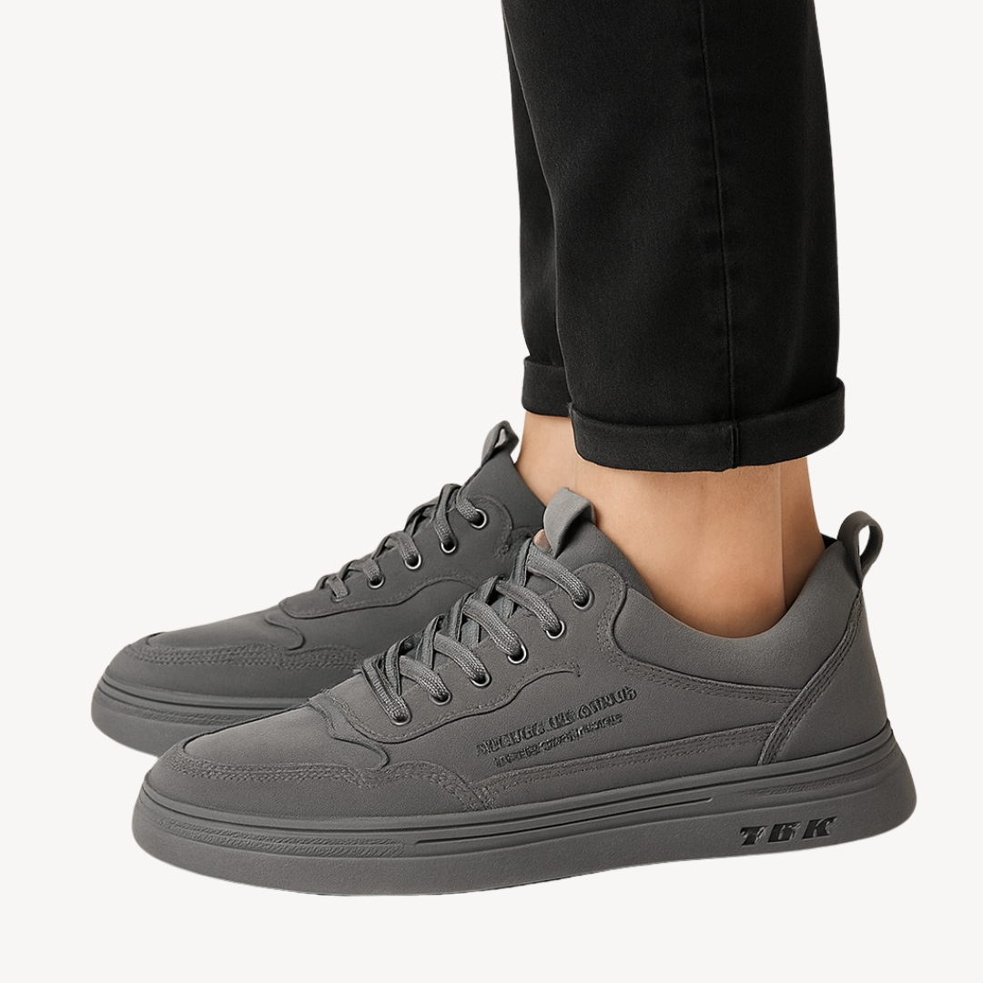 Men’s Suede Orthopedic Casual Sneakers | Loravelle