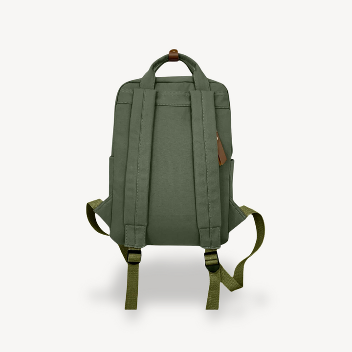 Unisex Canvas School Backpack | Loravelle
