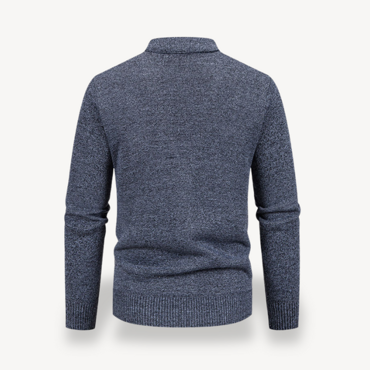 Diamond Knit Cardigan Sweater Men | Loravelle