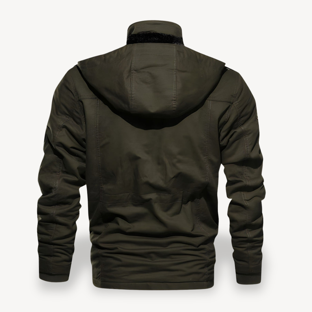 Men's Casual Winter Jacket with Pockets | Loravelle